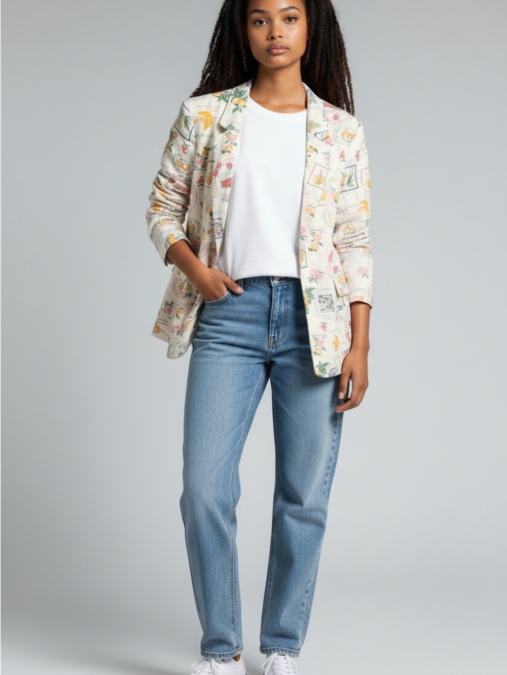 Rachel Zoe Straight-Leg Jeans in Light Blue Wash